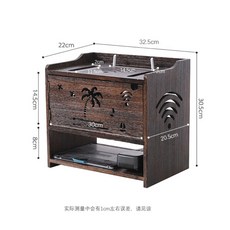 배전함 인터폰 두꺼비집 가리개 셋톱박스 공유기 선반 커버, 옵션 2