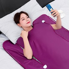  온열돔 전신 허리 원적외선 온열기 사우나 찜질 가정용 상업용 복부 발 무릎 담요, C 