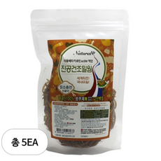 내츄럴한 진공 건조 밀웜 리필, 50g, 5개