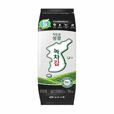 성경식품 녹차 조각김 50g, 5개