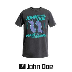 존도 바이크 티셔츠 T-Shirt Tiger I Fade Out Black JDS7095, M