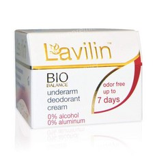 겨드랑이 데오도란트 크림 암내억제 최대 7일 Lavilin 여성 남성 알코올 파라벤 알루미늄 프리 12.5gr, 1개