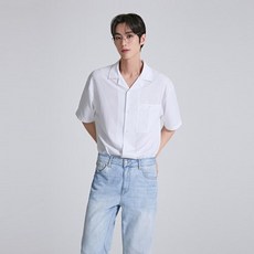 스파오반팔셔츠