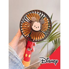 접었다 폈다 디즈니 썸썸 미키 미니 선풍기 접이식 핸디팬 탁상 휴대용 손풍기