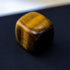 위스키 스톤 냉각 아이스 세트 선물 얼음 홈바 쿨링 스틸 화강암 큐브, Tiger eye-1pcs, 1개