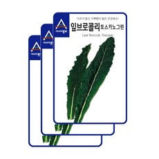 보람농자재 (브로콜리씨앗) 잎브로콜리 토스카노 뉴그린(1000립x3)