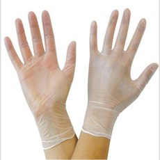 PVC 장갑 12인치 L size, 1개