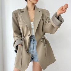 여성자켓 30대 40대 데일리룩 이브 모먼트 슬리밍 정장 재킷