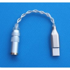 Apple iphoneX78lightning Android typec-3.5mm 오리지널 디지털 DAC 용 어댑터 케이블, 02 Android Type-C ~ 3.5mm 4 가닥 은색 독립 디지털 킹 칩_01 다른 길이
