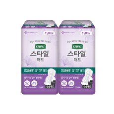 디펜드 스타일패드 여성용 참숯패드 안심중용량18x2팩 성인기저귀, 2개, 18매