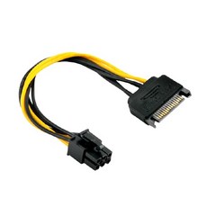 sata전원6핀케이블