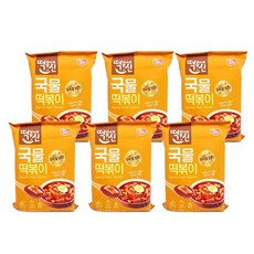 동원 떡신 즉석떡볶이 국물떡볶이, 6개, 422g