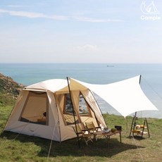 캠플 비달리도 면텐트 타프 감성 커크햄 스프링바 텐트, 타프단품