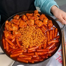 호랭이 불닭떡볶이 밀키트, 990g, 1개