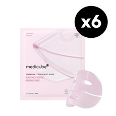 MEDICUBE 메디큐브 PDRN 핑크 콜라겐 마스크팩 시트 5개입 x6팩 30장 일본직배송