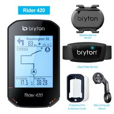 GPS측량기 Bryton-Rider420 Rider 420 420E Rider320 320 320E 자전거 컴퓨터 일본어 이탈리아어 독일어 포르투갈어 스페인어 사이클링 주행 거리계, 5) Rider 420T MC - 브라이튼