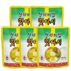 동방푸드 산채비빔 맛다시 양념, 90g, 5개