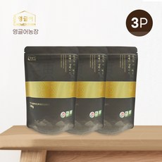[영글어농장] 유기농 현미 린테우스 상황버섯 쌀, 300g, 3개