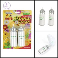 플랜A마켓 화장실 터치 분사기 리필방향제 2개 레몬향 집안탈취제