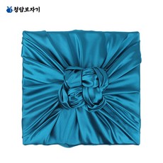 청담보자기 공단 보자기 중형 88cm, 10개, 북청색