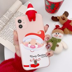 피규어 패턴 적용 IPHONE8P 붉은 수염의 쌍 사과폰 XSMAX 핸드폰케이스 풀팩토리 렌즈 11PRO 성탄 12
