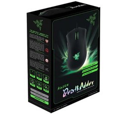 레이저 바이퍼 게이밍 마우스 미니 razer viper RazerDeathAdder 필수 유선 6400DPI 광학 센서 5 독립 노트북 PC 게이머용 그린 라이트 박스, [01] Green Light Box,