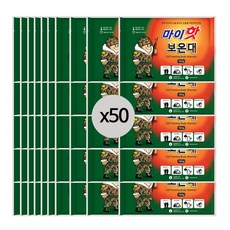 핫팩 마이핫 대용량 보온대(온열팩) 160g x 50팩(23년제조), 50개