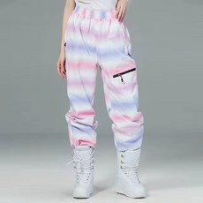 남녀공용 세트 스노보드 의류 스키 스노우 바지 스노우보드 허리 바지 보호, L, Picture pant 995 2