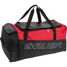 Bauer 바우어 프리미엄 하키캐리백('21), Black/Red, Junior / Medium (30"L x 18"H x