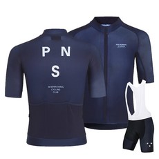 파노말져지 파노말 PAS NORMAL STUDIOS PNS 사이클링 의류 세트 남성용 반팔 셔츠 편안한 여름