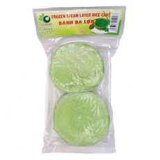 베트남 BANH DA LON 냉동 반다론 녹두 떡 케이크 1봉지500g, 1개, 500g