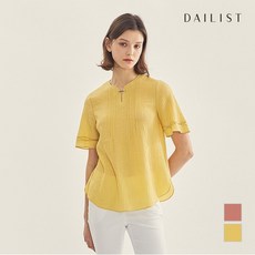 [올리비아로렌(공식)] [데일리스트] 핀턱 디테일 블라우스_MDBNSXM4231