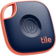타일 Tile Life360 Mate(2024) 블루투스 GPS 위치 추적기(색상모음)(iOS Android 호환), Navy Blaze_1-Pack, 1개