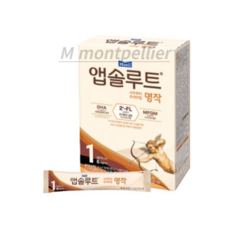 앱솔루트 시작부터 프리미엄 명작 스틱분유 1단계, 1개, 160개
