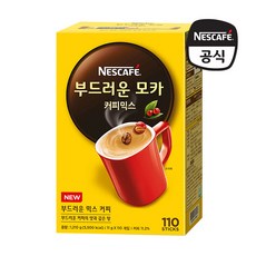 네스카페 부드러운 모카 커피믹스, 11g, 110개