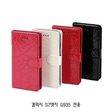 S7엣지 갤럭시 G935 로즈패턴 카드 지갑 케이스 ;TTNo.81dY8960+@ 이스카 hrRXHpEfB3 !TKS!8963U!;*