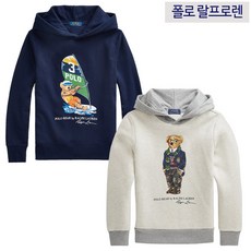 [해외배송]폴로 랄프로렌 주니어 폴로베어 기모후드티