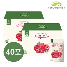 네이쳐브릿지 자연 그대로 담은 석류주스, 100ml, 20개