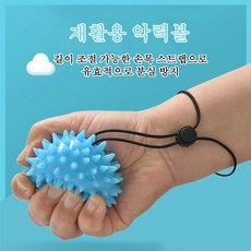 재활용 악력볼 지압볼 스트레스볼 손 마사지 근력운동, 1개