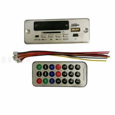 무선 블루투스 5.0 MP3 디코딩 보드 모듈 DC 12 볼트 SD / TF 카드 / USB /, 상세내용참조