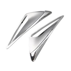 혼다 골드 윙 12-17 GL1800 에어백 ABS 오디오 컴포트 용 윈드 실드 장식 벤트 악센트/Windshield Garnish Vent Accents For Honda Goldwing 12-17 GL1800 Airbag ABS Audio Comfort, 1개