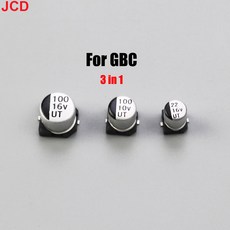 게임보이 포켓용 JCD 메인보드 캐패시터 GBA GBP GBC SP GBL 컬러 마더보드 수리 교체, C, C, 1개