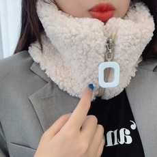 아이엔지뷰티 지퍼업 뽀글이 후리스 넥워머 10종