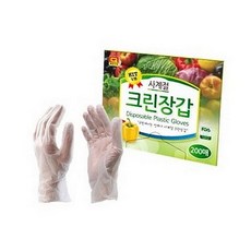 대윤케미텍 위생장갑 PURITY-G LDPE 200EAx20PK 박스, 20개 - eax20