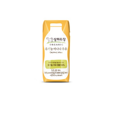 상하목장 유기농 멸균 바나나우유, 바나나맛, 125ml, 264개