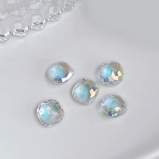 크리스탈 네일 아트 라인스톤 다이아몬드 보석 네일 장식 반지 귀걸이 DIY