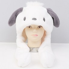 산리오 cute 귀 쫑끗 아동 도톰한 방한모 유아 겨울 모자