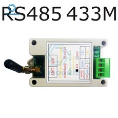 RS485 RS232 USB 무선 송수신기 VHF/UHF 라디오 모뎀 장거리 송수신기 모듈 20DBM 433M 868M, RS485 433M, 01 433M, 2개