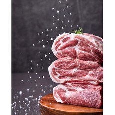 미녀의 식탁 삼겹살 목살 500g 1등급 한돈 냉장 국내산 구이용 바베큐 캠핑용고기 해와바다, 2개