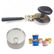 캔 마개 실링기 커피 통조림 밀봉기 휴대용, 85mm 160mlx50-837알루미늄